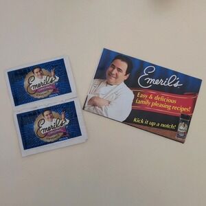 Emeril's Original Essence Seasoning Blend 2 Sample Packets No Exp Date 15+ Y.O.